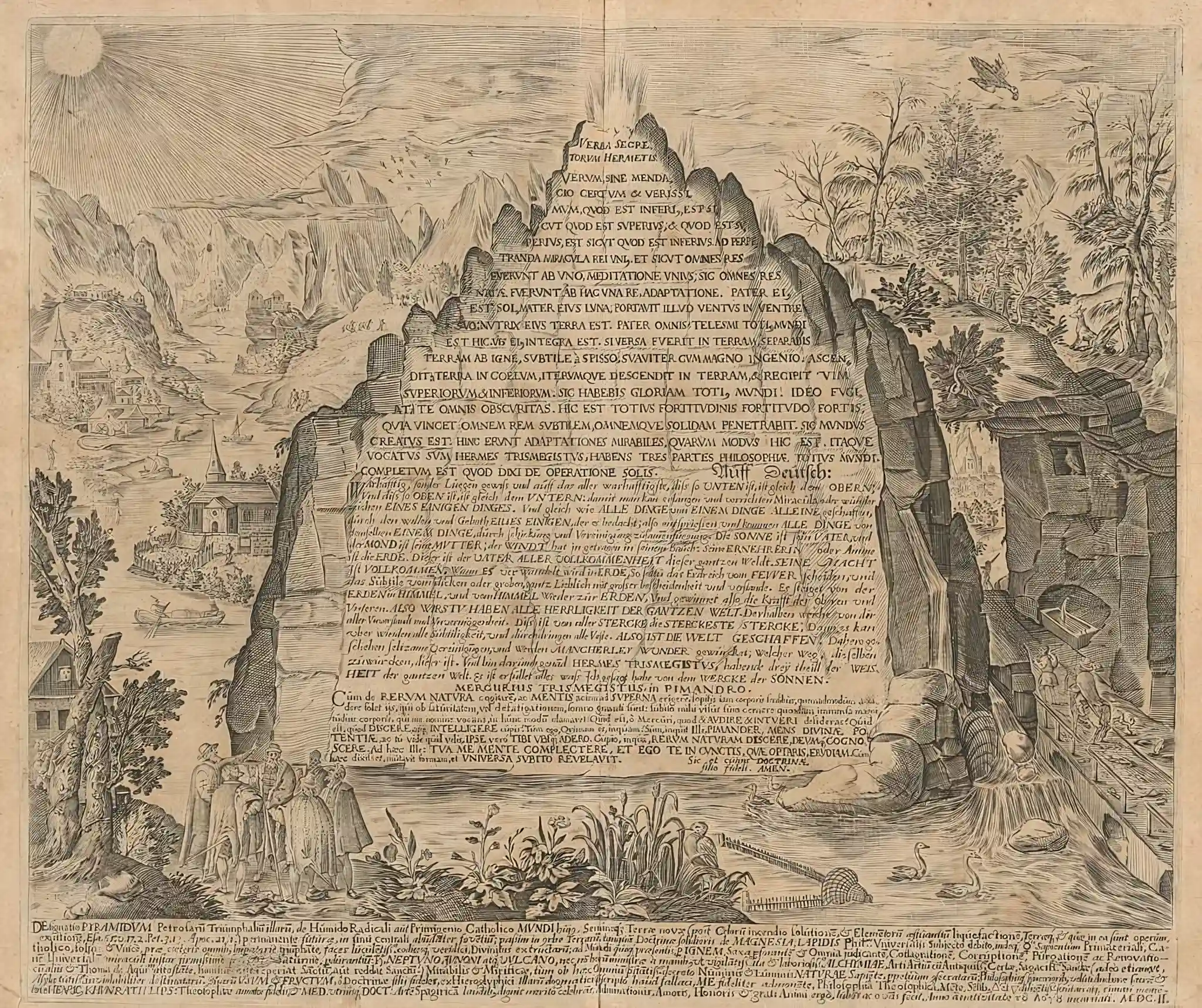 Imagen Imagen destacada de La Tabla Esmeralda para la entrada Bibliografía del Hermetismo